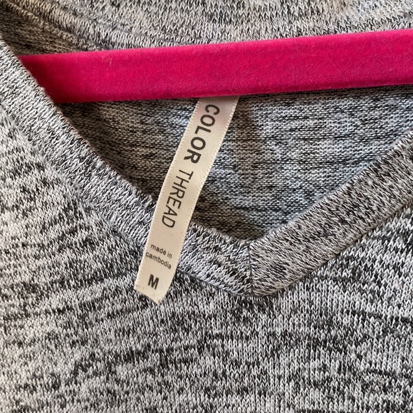 Color Thread Grey Shirt - Picture 6 of 10